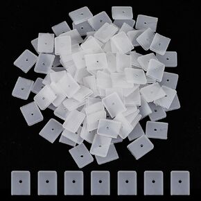 Fingerinspire 120pcs قبعات نهاية السيليكون 10 ملم لـ Rigilene Polyester BONING SELING WHITE طوق مشد حلزوني نصائح سقف سيليكون لدعم الشريط الدعم COPLE CAP