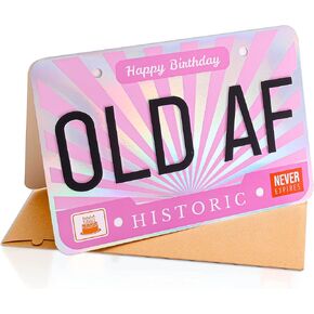 تهدم الضيق بطاقة عيد ميلاد سعيد للنساء - أفضل صديق ، أخت ، الأم ، الابنة - بطاقة BDAY لها - مجرد فتاة ميمي - 13th في المركز الثالث عشر الـ 25 في المركز الخامس عشر الثلاثين 30th 50th 60th
