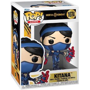 ألعاب Funko Pop: Mortal Kombat 11 Patality - Kitana - Finyl Figure - فكرة الهدية - البضائع الرسمية - ألعاب للأطفال والكبار - عشاق الرسوم المتحركة/الرسوم المتحركة