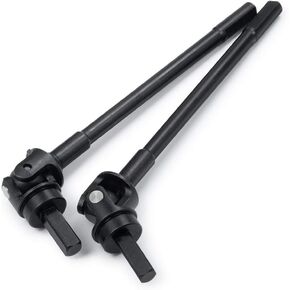 2pcs الصلب الصلب الأمامي رمح CVD Dogbone الأمامي مقر القيادة CVD مجموعة متوافقة مع CAPRA 1.9 UTB AXI03004 1/10 RC Crawler Upgrear