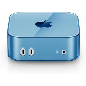 علبة Orico TPU لـ Mac Mini M4 ، Fit Precision ، تصميم نحيف ، حماية 360 درجة شاملة وتبديد حرارة فعالة ، مضاد للخلع ، الأزرق ، TP24-1