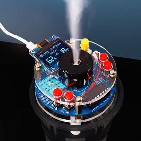 طقم DIY STEM Electronic DIY Mittlefier Soldering Kit ، درجة حرارة OLED Display Control ، Tuto-Off Timer و Memory Function Home Office