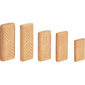 Festool 493299 Domino Tenon ، Beech Wood ، 8 × 22 × 50 مم ، 600 حزمة