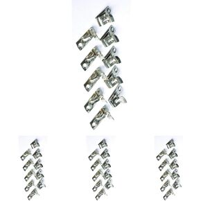 الإمدادات العلمية المتحدة FSCP01-PK/10 Fahnestock Clip (حزمة 40)