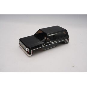 FMS FCX24 RC CAR PARTS RC Crawler RC TRUCKS APPRIACE APPECTORY لـ 1/24 K5 Blazer: Assembly Painted (Black)