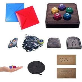 Ddakji Korean Game, Gongi Ddakji Paeng-Y Jebi Chagi Biseokchigi Stone, Gonggi Korean Game Hand Eye Coordination Training