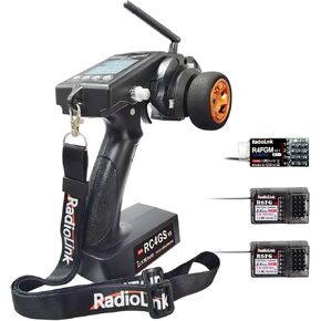 Radiolink RC4GS V3 5 THANDAL RC Radio Transmitter and 2PCS R6FG & 1PCS R4FGM MINI RESEIVER مع GYRO 2.4GHZ 400M REMOTE KIT
