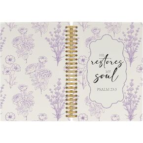 Pugwak Christian Journal Noteboor - Watercolor Bible Verse Scriptric Notebooks College حكمت كلية العمل ، وهدايا للنساء ، واللوازم المكتبية ، والغامرة في دفتر Notebook 5.5 "× 8.3"