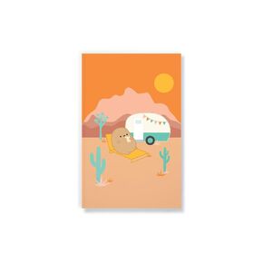 DENIK Smoko Tayto Joshua Tree Classic Layflat Notebook, 8.25-inch Length, Office and School Supplies