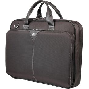 Mobile Edge Select 16 inst Nylon Captopcase حقيبة للرجال والنساء ، والأعمال التجارية ، والعمل ، والسفر ، وتوافق مع MacBook 17 بوصة ، والأسود ، MEBCNS1