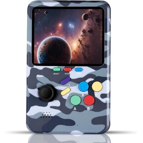 جهاز ألعاب Welohas Q2 Electronic Handheld ، محاكي ألعاب الفيديو ثلاثية الأبعاد ، 10000+ متعة ألعاب الفيديو الرجعية مسبقًا ، بطاقة TF 64 جيجابايت ، شاشة عالية الدقة ، هدايا جيب لاعب في سن المراهقة البالغة