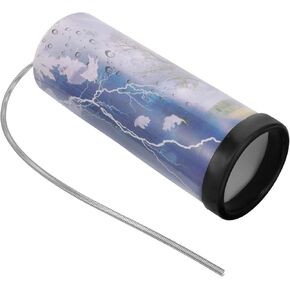 Alipis Thunder Drum Sound Tubes Thunder Sticks Noise Maker Can Shaped Thunder Spring Drum Shaker Percussion Instrument Musical Drum