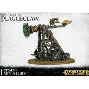 ورشة عمل ألعاب Skaven Pestilens Plagueclaw بلاستيك ، 9.5 × 7.8 × 1.3 سم ، مجموعة طراز ، 51 مكونات ، البالغين