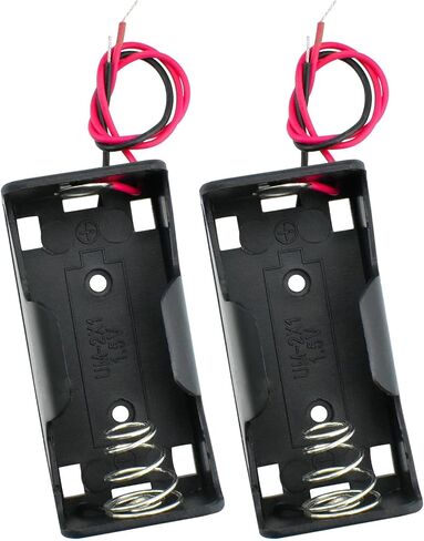 SDTC Tech 2-Pack 2 Slot D Cell حامل بطارية 3V D حجم صندوق علبة البطارية in Kuwait