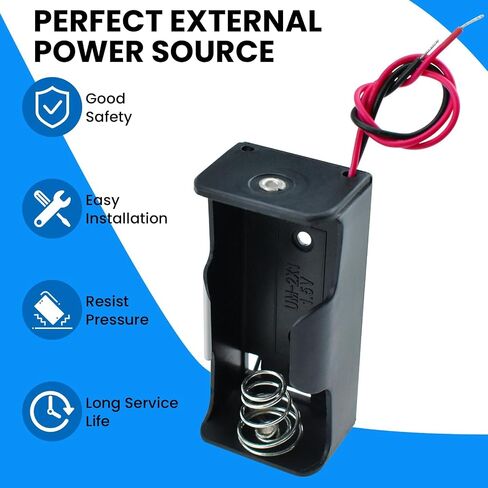 SDTC Tech 2-Pack 2 Slot D Cell حامل بطارية 3V D حجم صندوق علبة البطارية in Kuwait