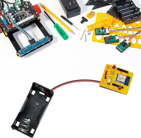 SDTC Tech 2-Pack 2 Slot D Cell حامل بطارية 3V D حجم صندوق علبة البطارية in Kuwait