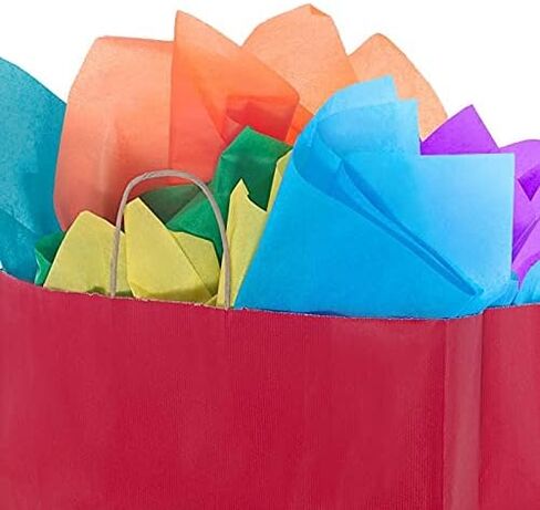 Paper Mart Quire Fold Matte Olive Green Tissue Paper, Bulk Quantity of 480 Sheets, Colored Tissue Paper for Gift Bags and Crafts, 20 x 30 Inch Sheets in Saudi Arabia