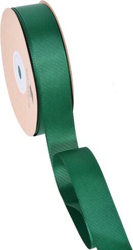WRAPAHOLIC 7/8 Inch 25 Yard White Grosgrain Ribbon Roll,Premium Craft Ribbon for Gift Wrapping Floral Bouquets Wedding Invitation Card Party Decoration in Saudi Arabia