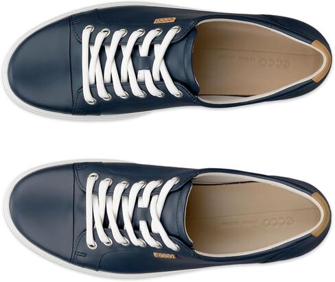 ECCO Women's Soft 7 Sneaker, Metallic Silver, 8-8.5 in Saudi Arabia