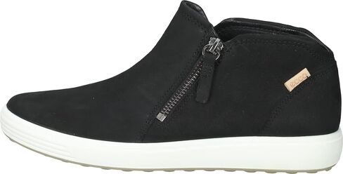 ECCO Women's Soft 7 Sneaker, Metallic Silver, 8-8.5 in Saudi Arabia
