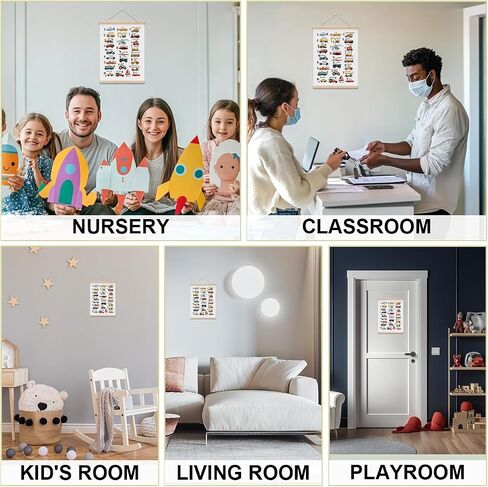 Dinosaur Poster, Art Prints, Dinosaur Room Decor for Boys, Dinosaur Decor, Educational Hanging Wall Decor Dinosaur Banner Paintings Wall Decor, Classroom Boys Room Nursery Playroom Decor in Saudi Arabia