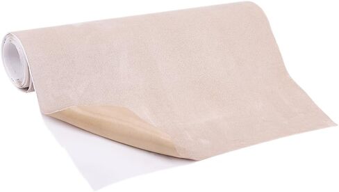11.8 "L x 59" W suede flug wrap microfiber fabric self-admivive look look red self underfild film diy peel film film form for car interior decor in Saudi Arabia