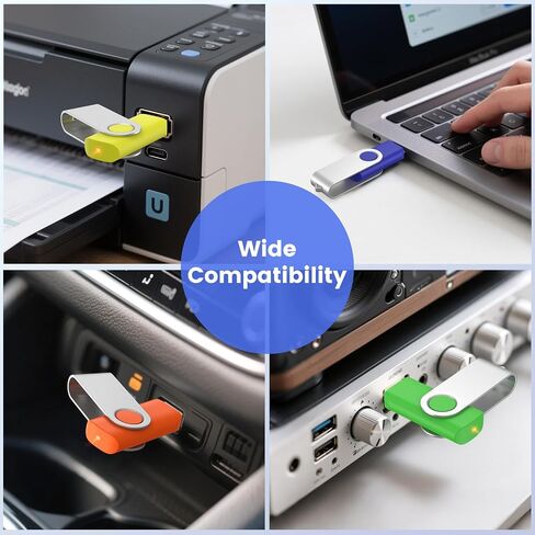 16GB Flash Drive 20 Pack, ABLAZE USB 2.0 Memory Stick with Lanyards in Kuwait