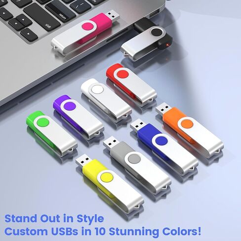 16GB Flash Drive 20 Pack, ABLAZE USB 2.0 Memory Stick with Lanyards in Saudi Arabia