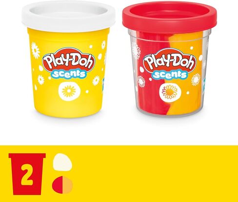 Play-Doh Sunflowers & Daisies Flower Toy, Kids Arts & Crafts Kit, Gifts for Girls & Boys 3+ in Saudi Arabia