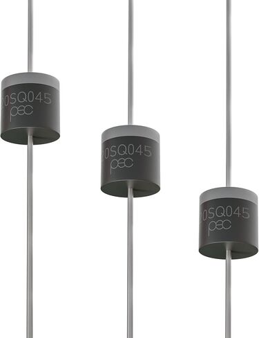 BlueStars 15SQ045 Schottky Barrier Rectifier Bypass Blocking Diodes 15A 45V - 15SQ045 Schottky, 15amp Diode Axial Schottky Blocking Diodes R-6 Axial 15 Amp 45 Volt for Solar Cell Panel - Pack of 40 in Kuwait