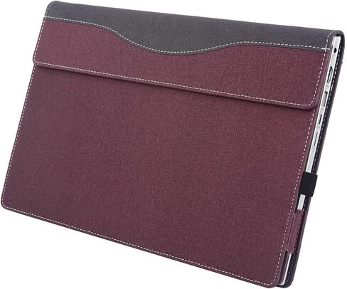 Case Cover for 16 Inch Samsung Galaxy Book5/4/3 Pro 360&Galaxy Book4/3 Pro&Galaxy Book 4/3 Ultra[Not fit Galaxy Book4/3 360],2-in-1 Sleeve, PU Leather Shell Case (Black) in Kuwait