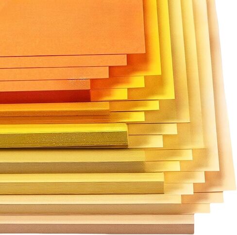 KYMY 35 Sheets Colored Cardstock Papers 8.5 x 11 Inches, 7 Assorted Brown Colors 200gsm Thick Colored Construction Papers, Double Sided Craft for Origami, Scrapbook Craft, DIY Art, Card Making in Saudi Arabia