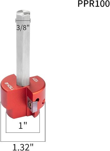 2 Wings PVC Pipe Reamer set, 6 pcs Plastic PVC Pipe Fitting Saver Kit Fit into Standard 1/2" Drills PVC Socket Saver Tool Contains 3/4inch, 1inch, 1-1/2inch, 2inch, 3inch, 4inch Head in Kuwait