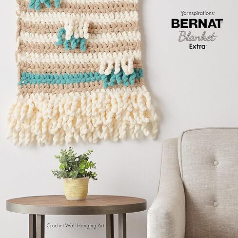 Bernat بطانية إضافية خيوط وردية زاهية - 2 حزمة من 300g/10.5 أوقية - 100 ٪ بوليستر - #7 جامبو - 97 ياردة - الحياكة/الكروشيه in Saudi Arabia