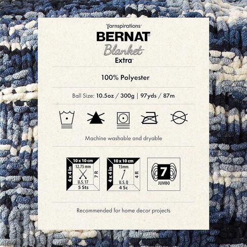 Bernat بطانية إضافية خيوط وردية زاهية - 2 حزمة من 300g/10.5 أوقية - 100 ٪ بوليستر - #7 جامبو - 97 ياردة - الحياكة/الكروشيه in Saudi Arabia