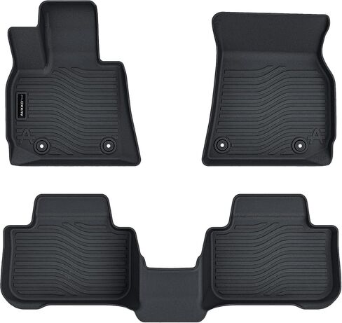 Auxko All Weather Floor Mats Cargo Mat Fit for BMW X3 2025 TPE Liners Car Accessories for BMW X3 2025 All Season Guard Odorless Anti-Slip Floor Mats Cargo Liner in Saudi Arabia