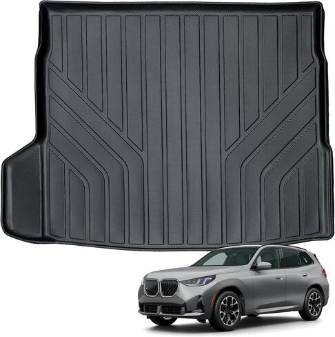 Auxko All Weather Floor Mats Cargo Mat Fit for BMW X3 2025 TPE Liners Car Accessories for BMW X3 2025 All Season Guard Odorless Anti-Slip Floor Mats Cargo Liner in Saudi Arabia