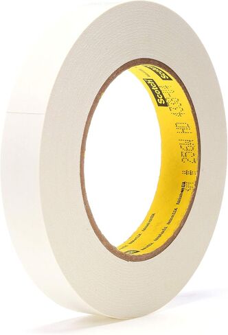3M 256-3/4 Scotch 256 Printable Flatback Paper Tape, 19x54.8, 3 Core, White in Saudi Arabia