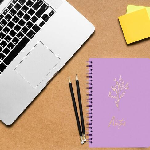 Litacimi 4 Pack Spiral Notebook Journal For Women Notebooks For Work School A5 Journal 160 Pages/ 80 Sheets Bible Study Supplies in Saudi Arabia