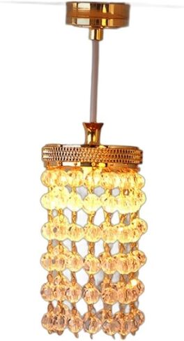 LUOZZY Dollhouse Lights Battery Operated Crystal Miniature Chandelier Led Lighting 1 12 Scale (Silver) in Saudi Arabia