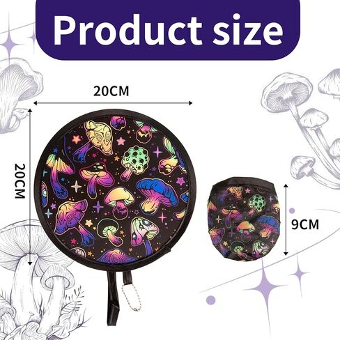 4 Pcs Foldable Hand Fan, 4 Styles Compact Cooling Fans, Handheld Colorful Floral Round Fans for Travel, Events, Indoor & Outdoor in Kuwait