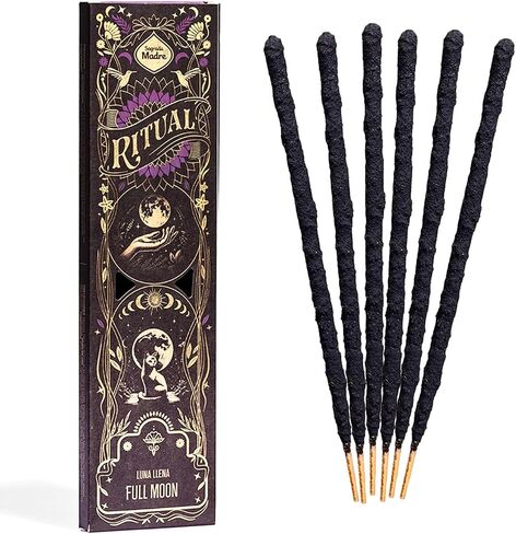 Ritual - Shine Incense Sticks, Bring The Scent of White Lotus to Your Space, 6 Sticks, 9 Inches Each, Organic Incense with Aromatic Concentrated Oil, Charcoal and Natural Binder - 1 Hour Burn Time in Saudi Arabia