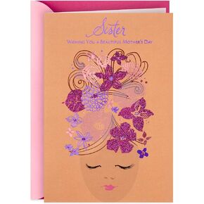 بطاقة عيد الأم في هولمارك Mothers for Sister (بشكل جميل) (599MBC1179)
