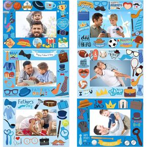 عيد الأب صورة إطار إطار حرف حرفة سعيد حرفة عيد الأب للأطفال أنشطة فئة فنية ديي 30PACK