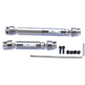 RCAWD Steel Center Drive Shaft for 1/18 CR18P Driveshaft EVO Rock Van Trail Hunter Series Upgrades Part Red