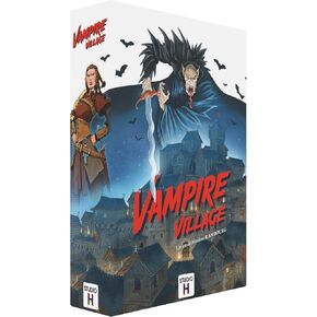 STUDIO H Vampire Village | Vampires, Witches and More | Strategic Dark Card Game | Great for Game Night | 1 to 5 Players | 20 Minutes