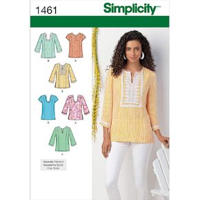 Simplicity 1461 Top Collection Top Collection أنماط الخياطة والأحجام 20W-28W