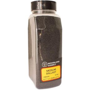 Woodland Scenics Cinders Ballast (32 oz. Shaker)