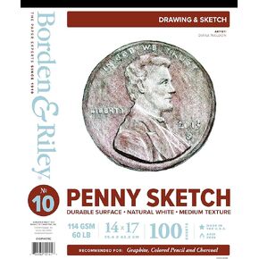 Borden & Riley 14 "X 17" #10 Penny Sketch 60 LB.