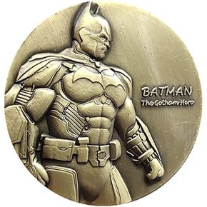 DC Super-Here Bintman Coin Coin ، Joker التذكاري Collection Toy 1.6 '' '
